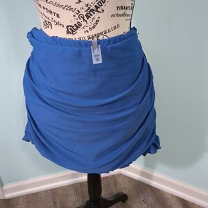 Raisins curve plus Size Echo Swim Skirt navy 18w new with tags